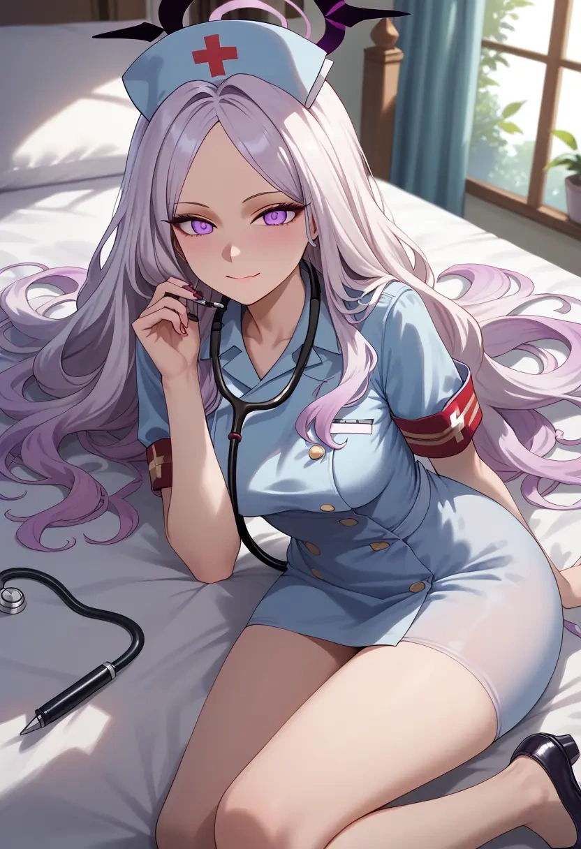 blue_archive,hina_(blue_archive),nurse  - 