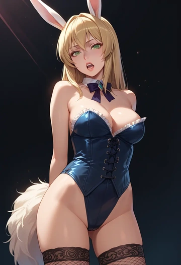 rozen_maiden,hinaichigo,bunny girl, sexy,stockings  - AI generated anime art