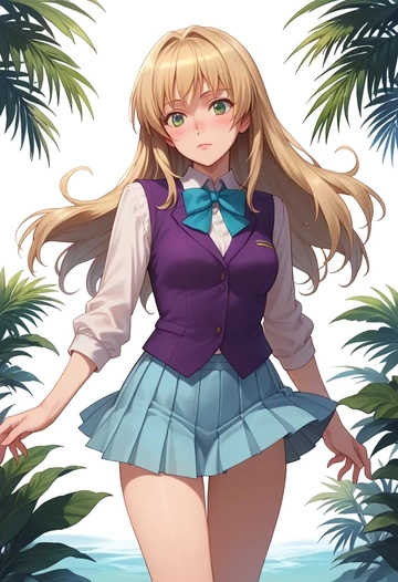 rozen_maiden,hinaichigo,spring,student uniform,vest  - AI generated anime art