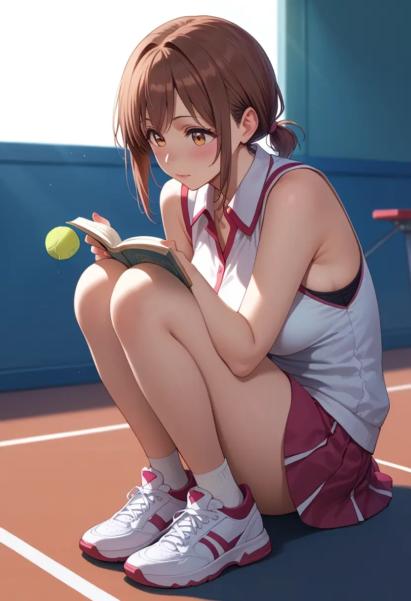 k-on!,hirasawa_yui,tennis skirt  - 