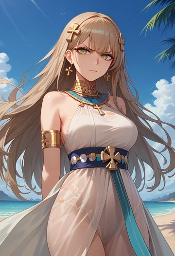 girls'_frontline,hk416_(girls'_frontline),Egyptian  - AI generated anime art