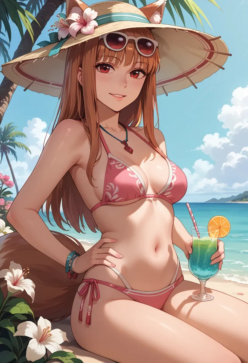 spice_and_wolf,holo,bikini  - 