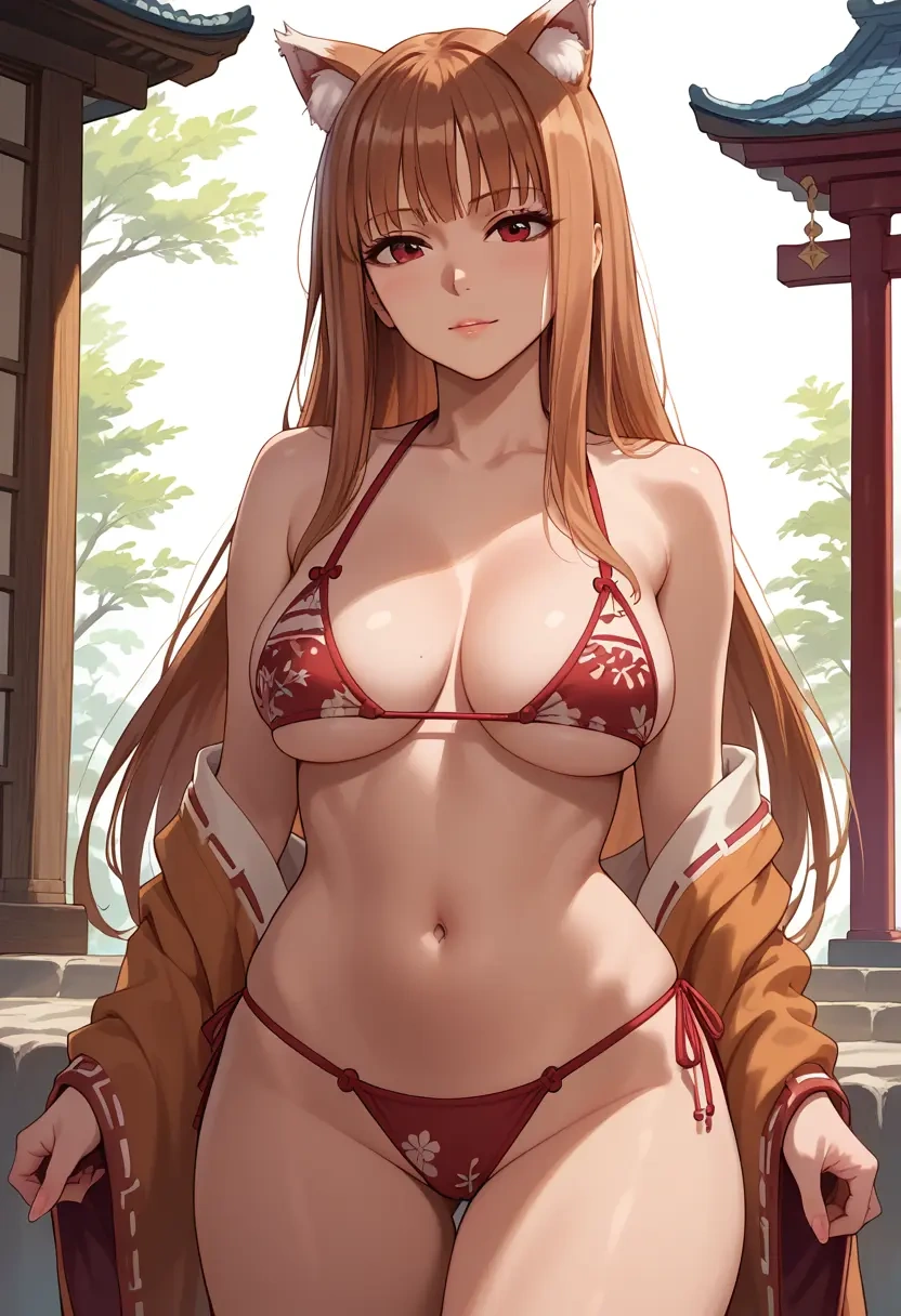 spice_and_wolf,holo,bikini  - 