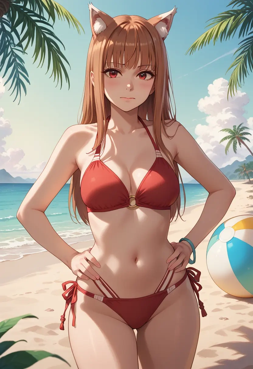 spice_and_wolf,holo,bikini  - 