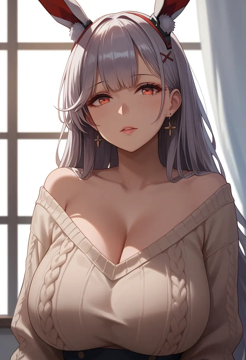 azur_lane,honolulu_(azur_lane),sweater  - 