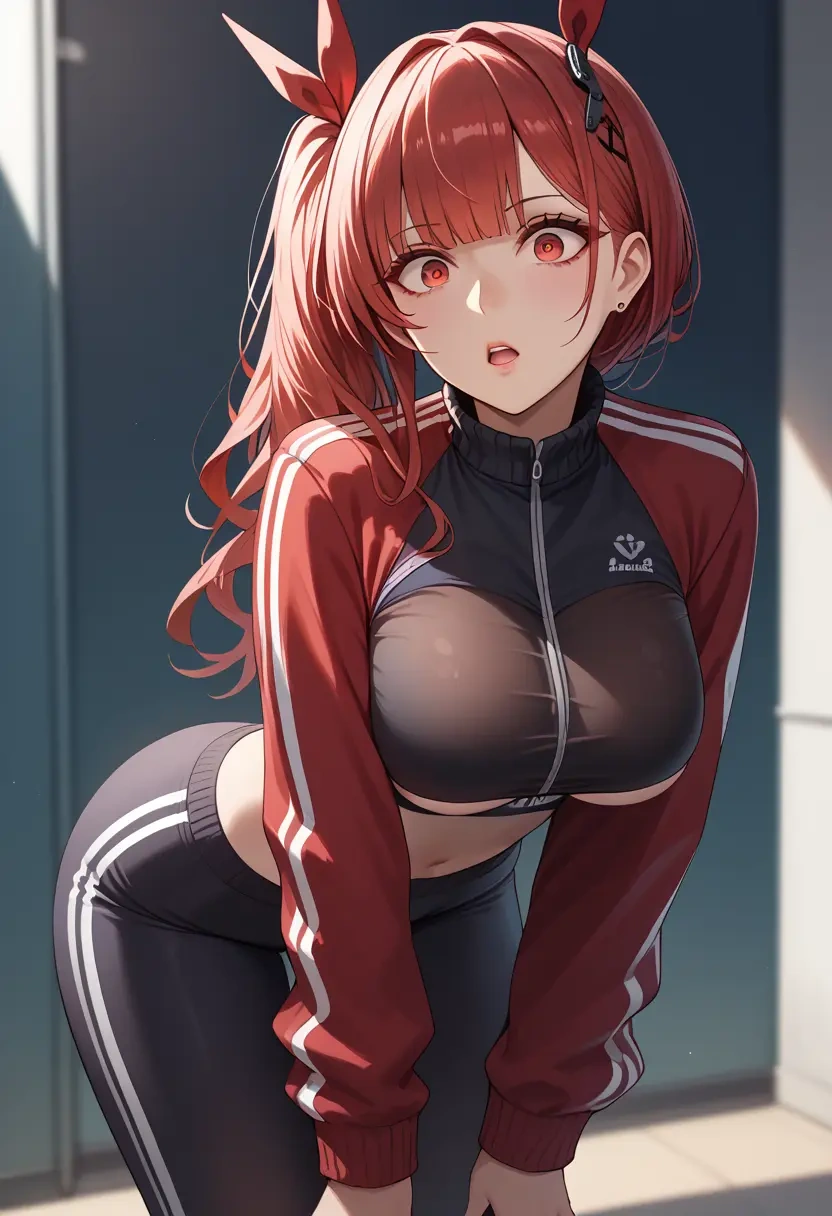 azur_lane,honolulu_(azur_lane),athletic,track suit  - 