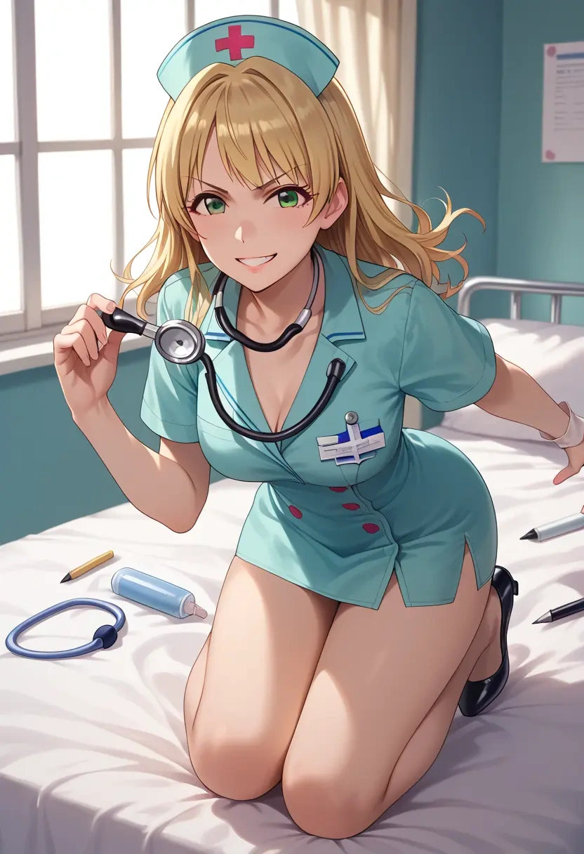 idolmaster,hoshii_miki,nurse  - 