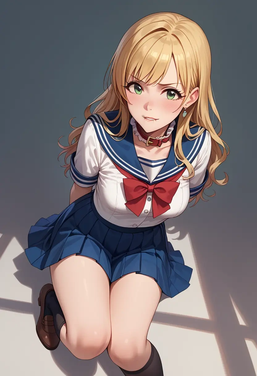 idolmaster,hoshii_miki,sailor, uniform  - 