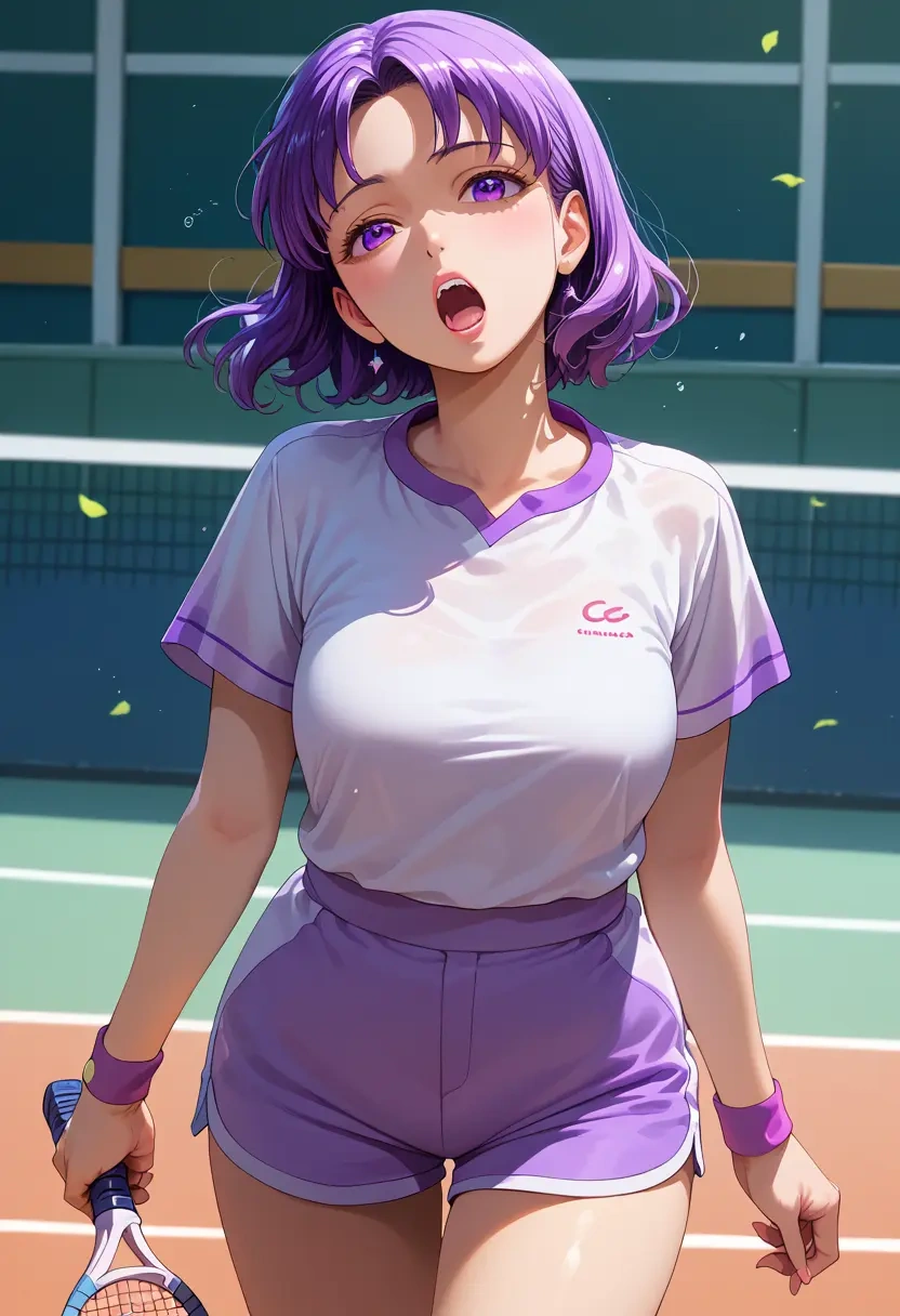 oshi_no_ko,hoshino_ai_(oshi_no_ko),tennis polo,skort  - 