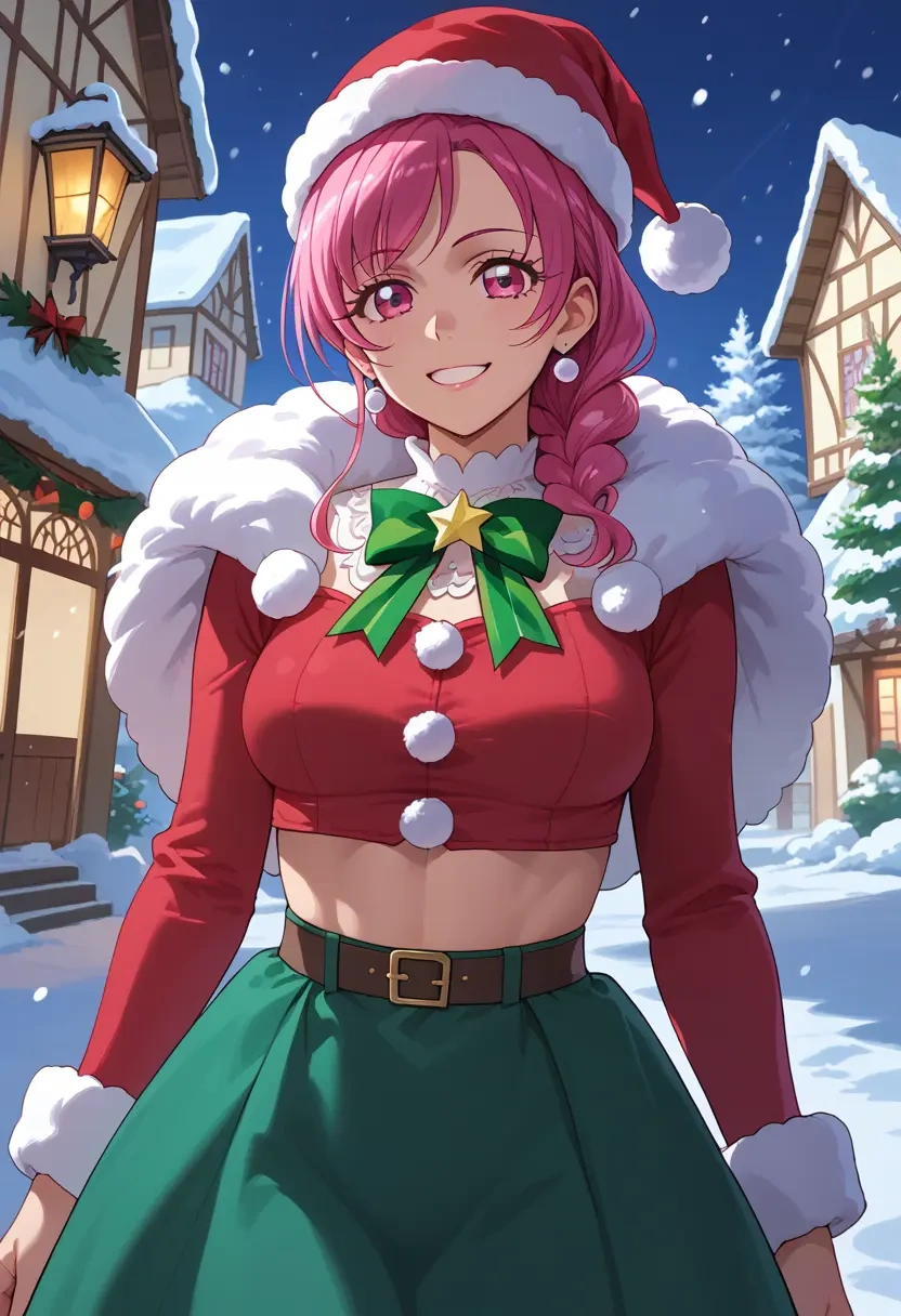 precure,hoshizora_miyuki,Christmas,dress  - 