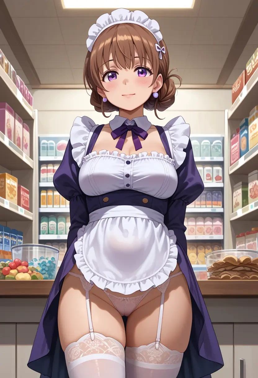 gochuumon_wa_usagi_desu_ka?,hoto_cocoa,maid, sexy, stockings,panties  - 