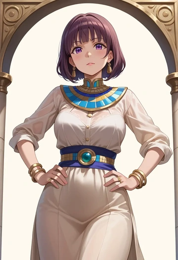 gochuumon_wa_usagi_desu_ka?,hoto_cocoa,Egyptian  - AI generated anime art