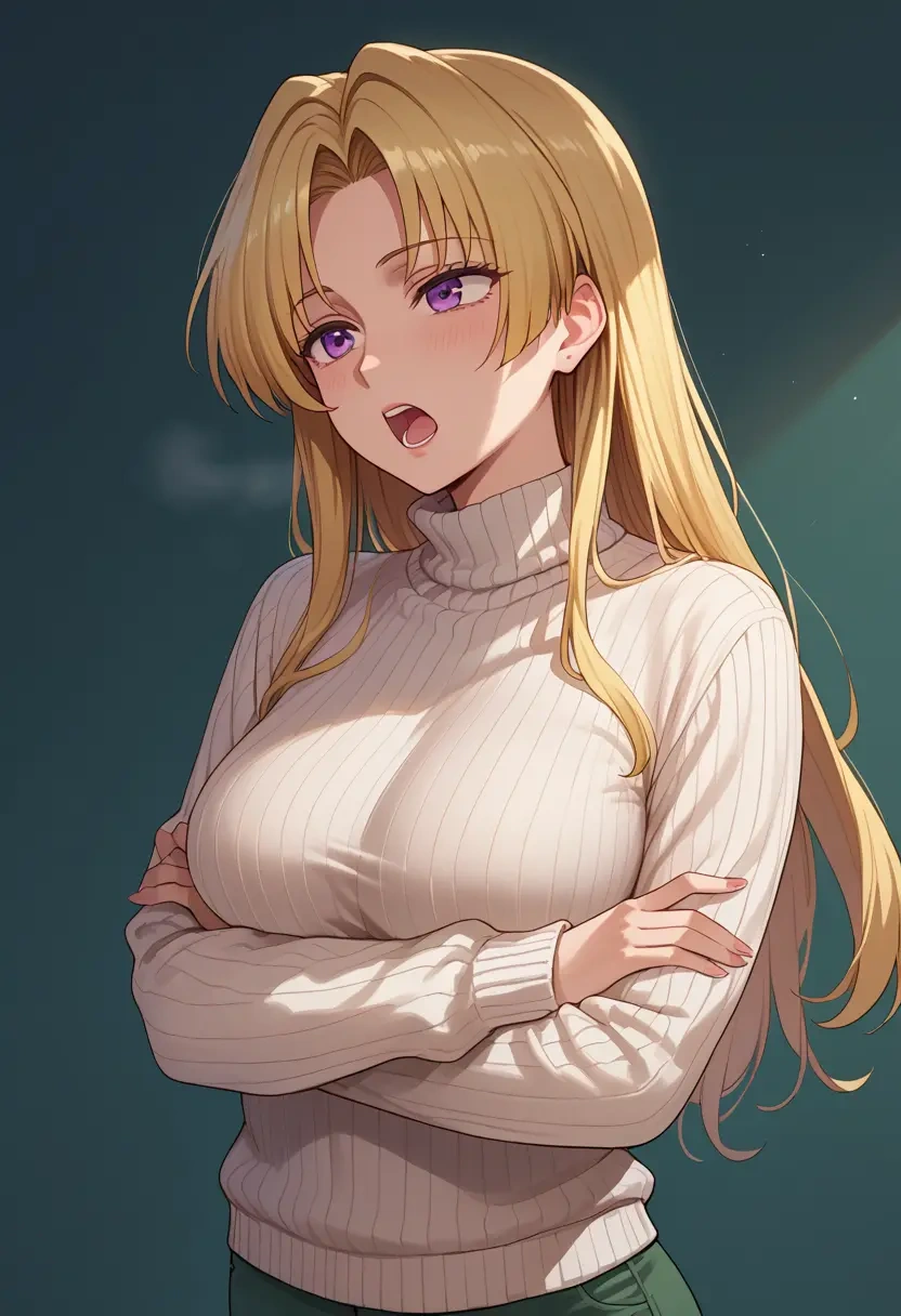 higurashi_no_naku_koro_ni,houjou_satoko,sweater  - 