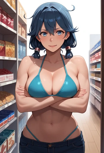 kantai_collection,houshou_(kancolle),bikini  - AI generated anime art