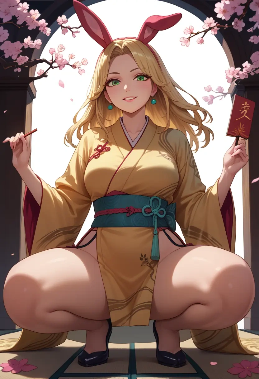 tiger_&_bunny,huang_baoling,kimono  - 