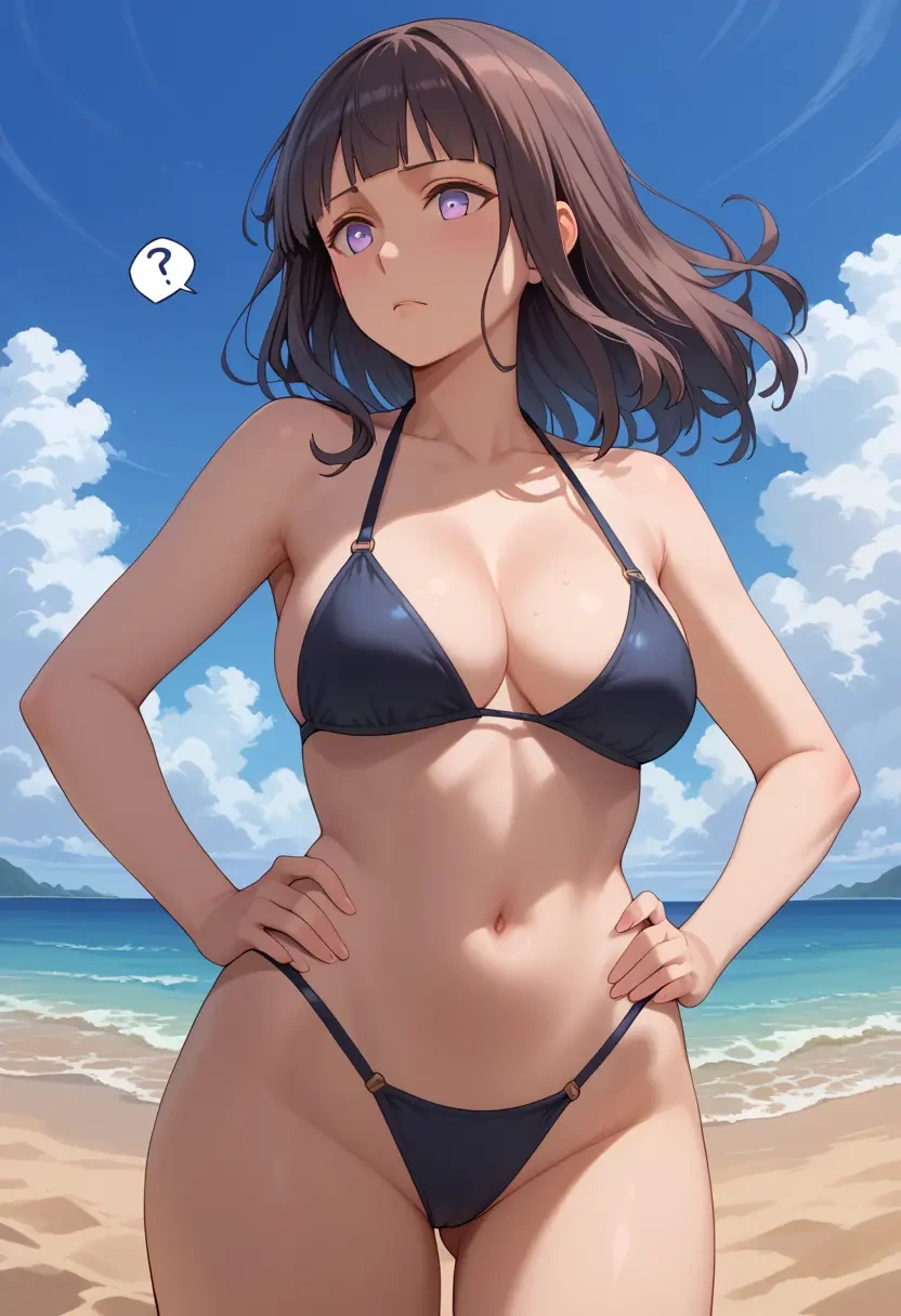 kantai_collection,hyuuga_(kancolle),black bikini  - 