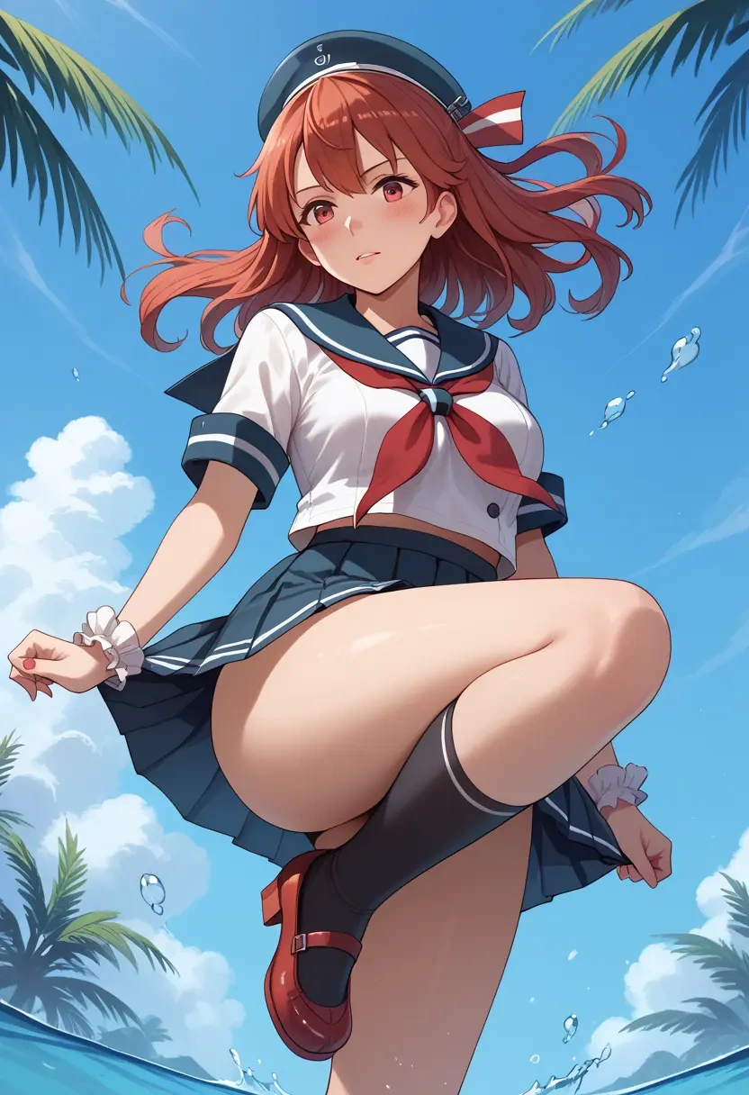 kantai_collection,i-168_(kancolle),sailor, uniform  - 