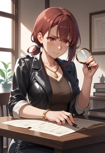 kantai_collection,i-168_(kancolle),detective  - AI generated anime art