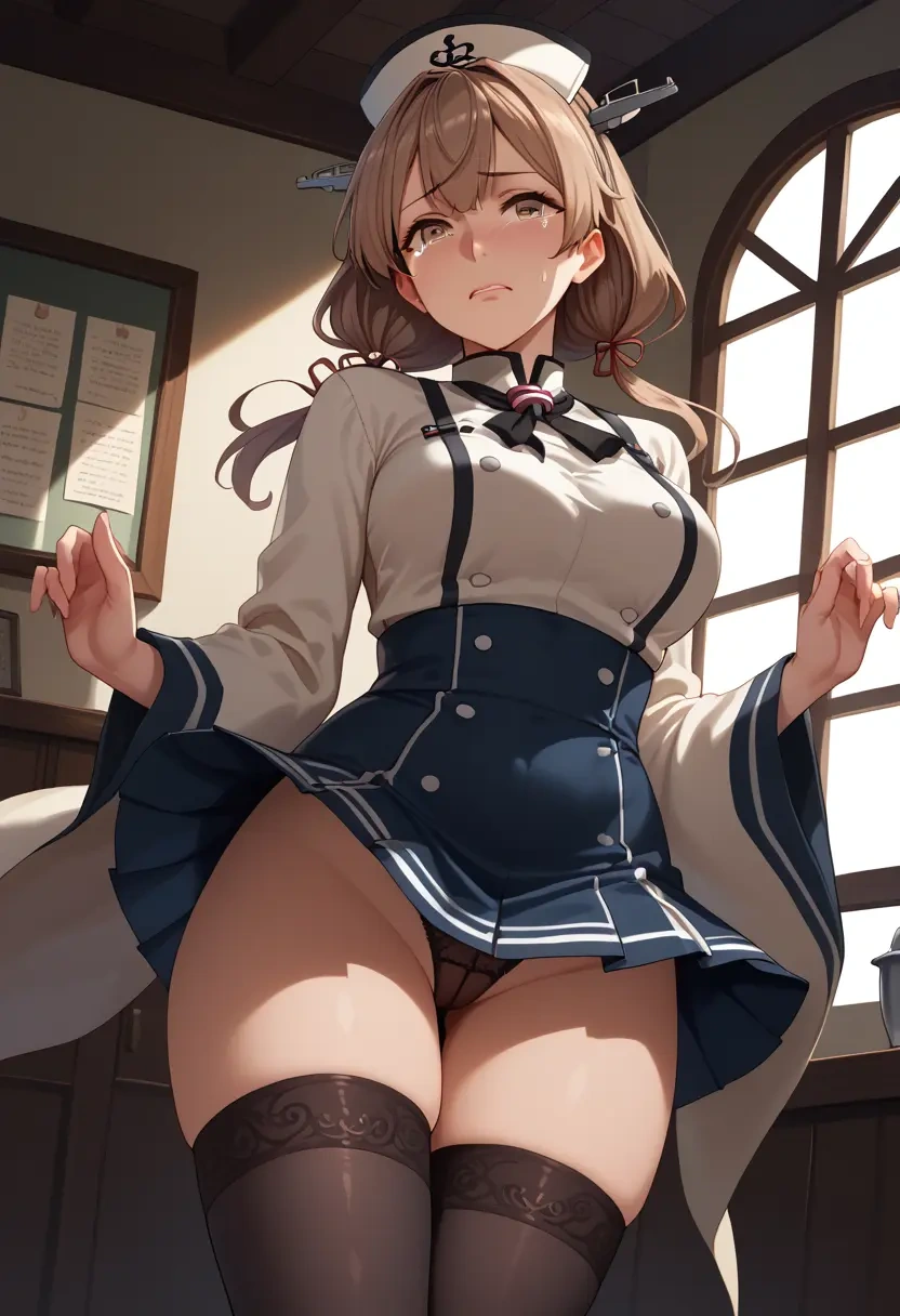 kantai_collection,i-26_(kancolle),nurse pantyhose,mini skirt, sexy  - 