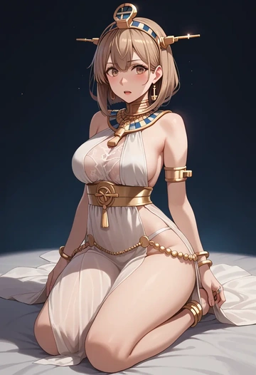 kantai_collection,i-26_(kancolle),Egyptian  - AI generated anime art