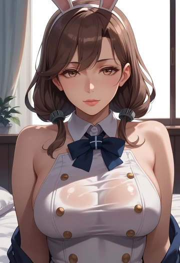 kantai_collection,i-401_(kancolle),bunny girl, sexy  - AI generated anime art