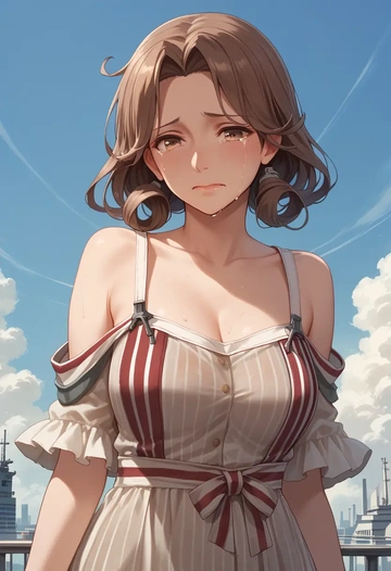 kantai_collection,i-401_(kancolle),pajamas  - AI generated anime art