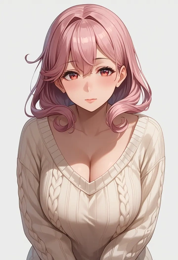 kantai_collection,i-58_(kancolle),sweater  - AI generated anime art