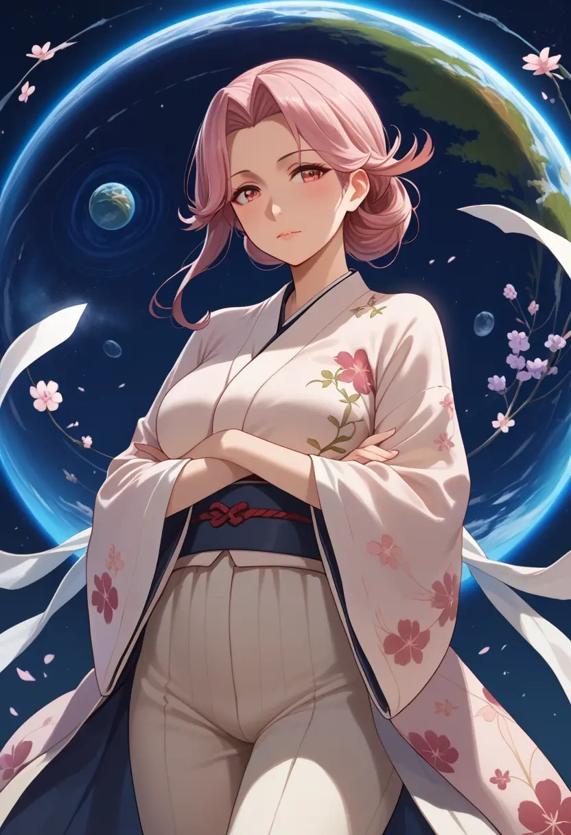 kantai_collection,i-58_(kancolle),kimono,silk,wide-leg trousers  - 