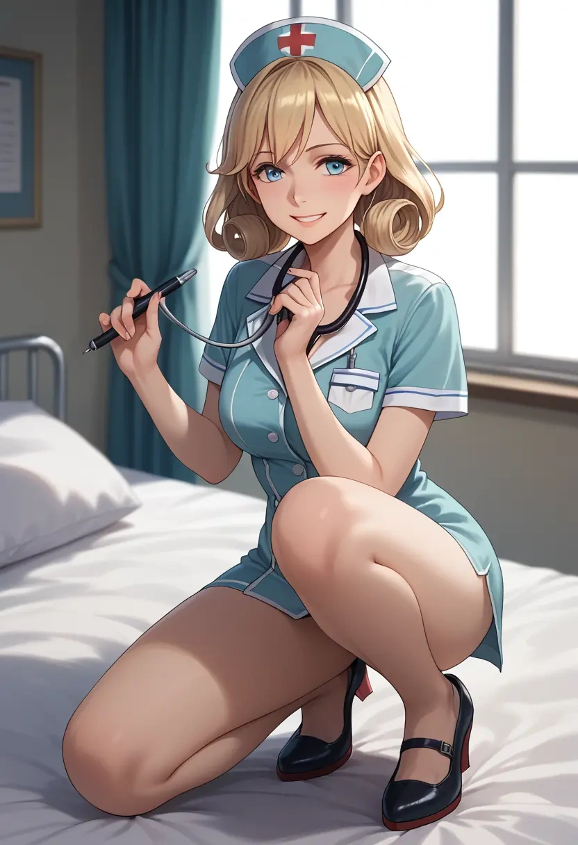 kantai_collection,i-8_(kancolle),nurse  - 