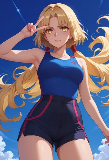 fate_(series),ibaraki_douji_(fate),athletic,shorts,sexy  - AI generated anime art