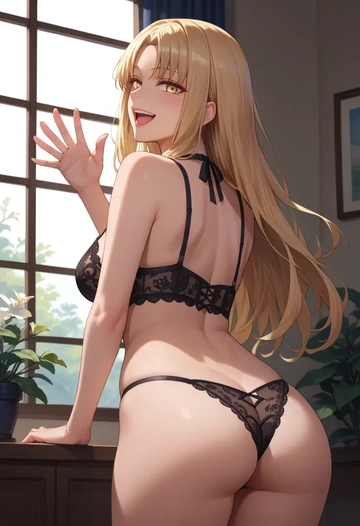 fate_(series),ibaraki_douji_(fate),lingerie  - AI generated anime art