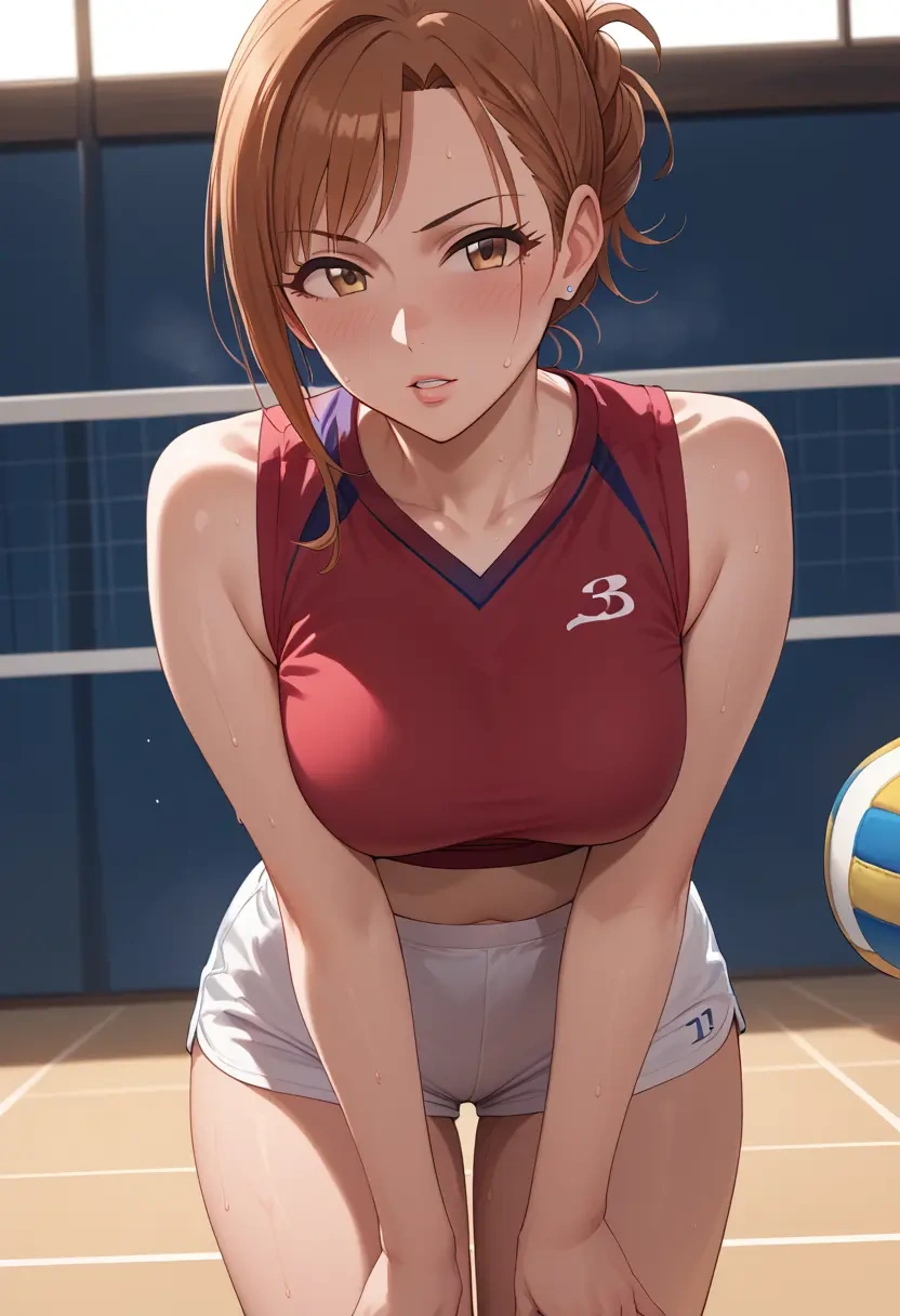 idolmaster,ichihara_nina,volleyball uniform  - 