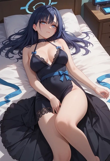 blue_archive,ichika_(blue_archive),nightdress  - AI generated anime art