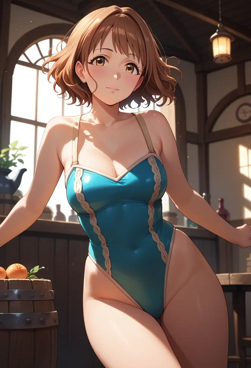 idolmaster,ichikawa_hinana,swimsuit,sexy  - 