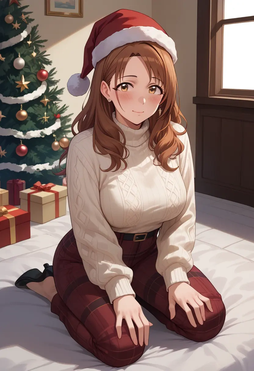 idolmaster,ichikawa_hinana,Christmas  - 