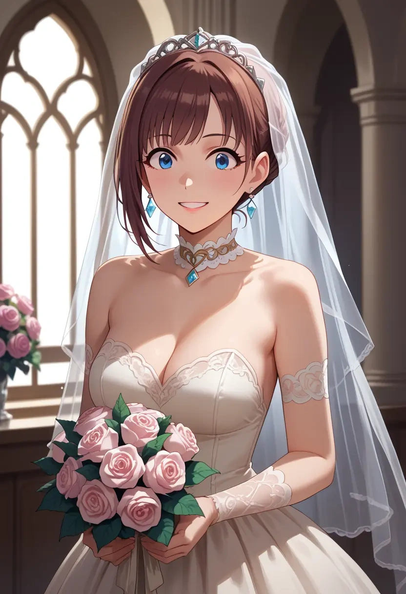 idolmaster,ichinose_shiki,wedding  - 