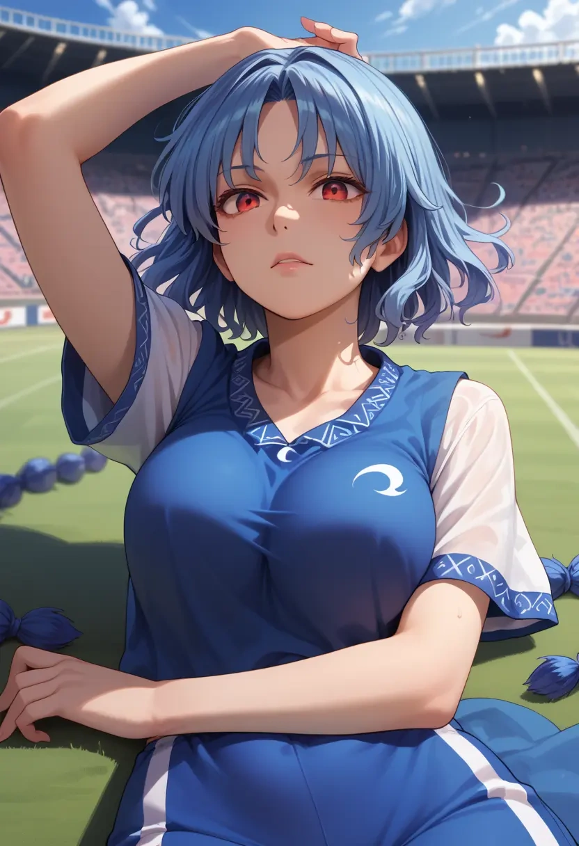 touhou,iizunamaru_megumu,athletic  - 