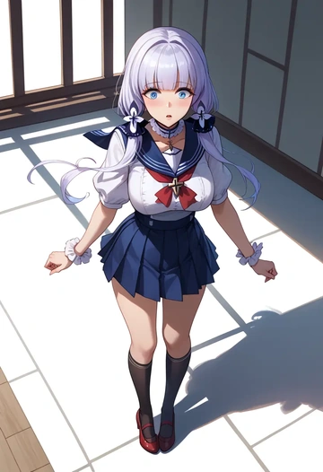 azur_lane,illustrious_(azur_lane),sailor, uniform  - AI generated anime art