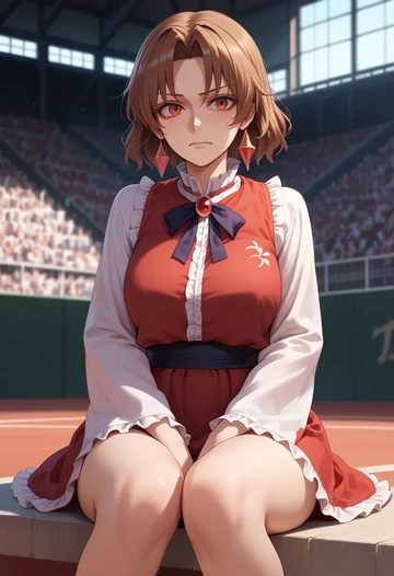 touhou,imaizumi_kagerou,athletic  - AI generated anime art