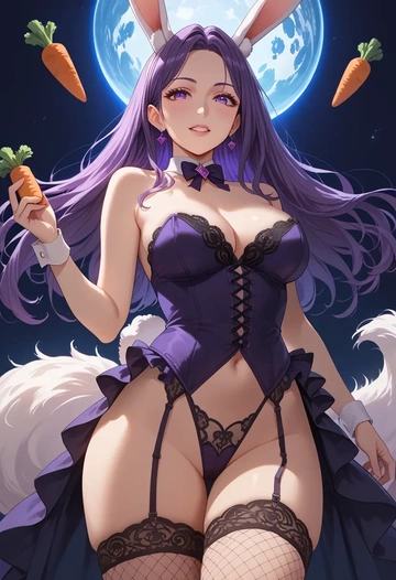 lycoris_recoil,inoue_takina,bunny girl, sexy,stockings  - AI generated anime art