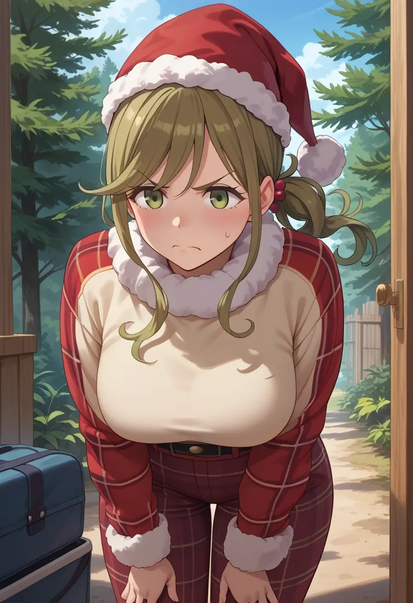 yurucamp,inuyama_aoi,Christmas  - 