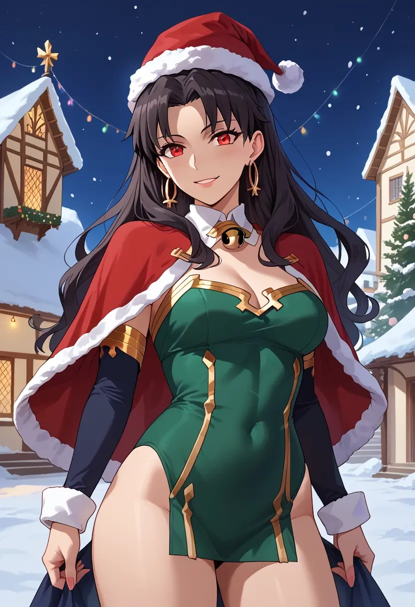 fate_(series),ishtar_(fate),Christmas,dress  - 