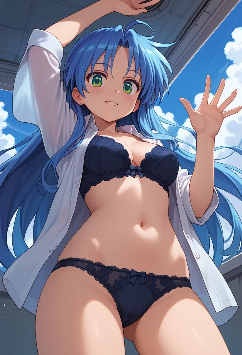 lucky_star,izumi_konata,lingerie,sexy  - 