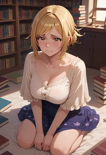 idolmaster,izumi_mei,pajamas  - AI generated anime art