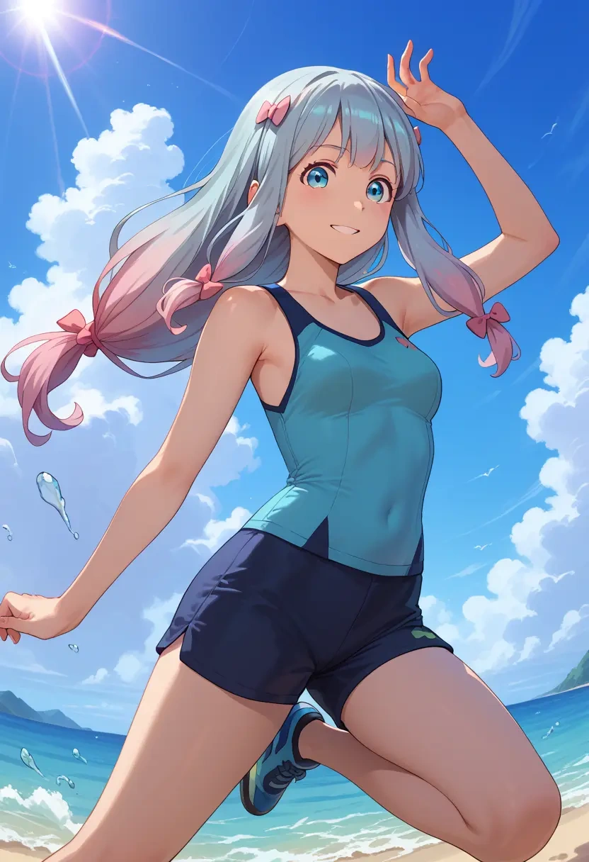 eromanga_sensei,izumi_sagiri,athletic,shorts,sexy  - 