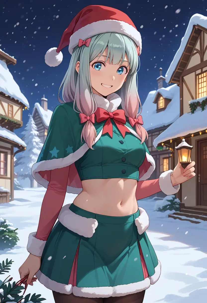 eromanga_sensei,izumi_sagiri,Christmas,dress  - 