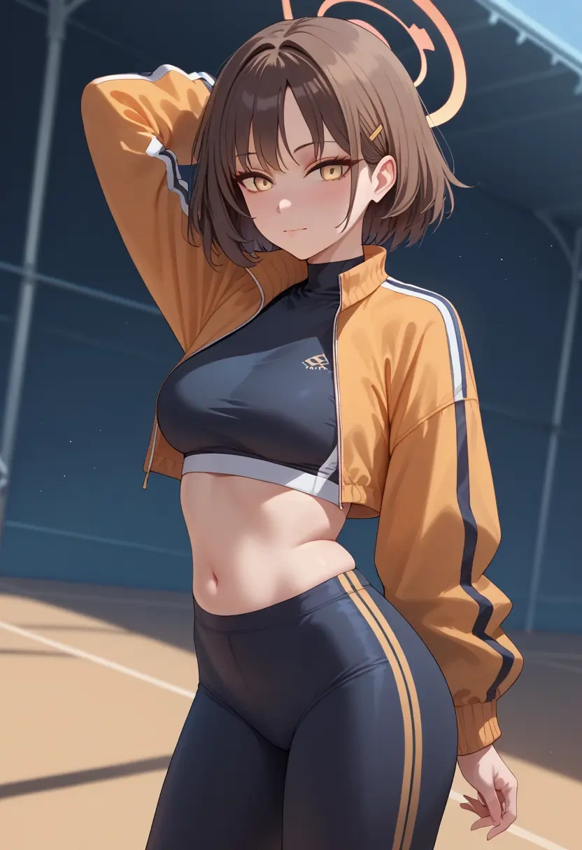 blue_archive,izuna_(blue_archive),athletic,track suit  - 