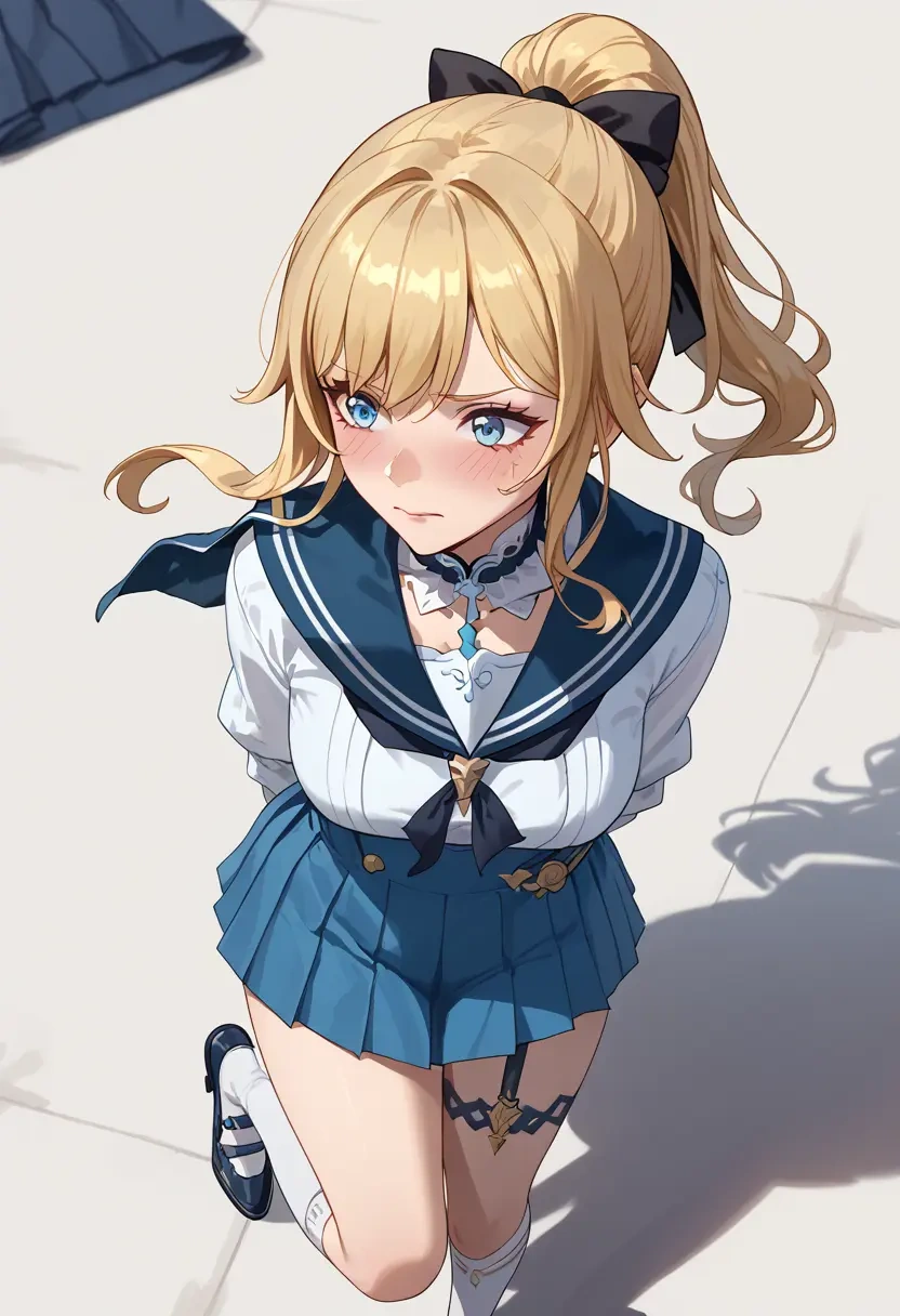 genshin impact,jean_(genshin_impact),sailor, uniform  - 