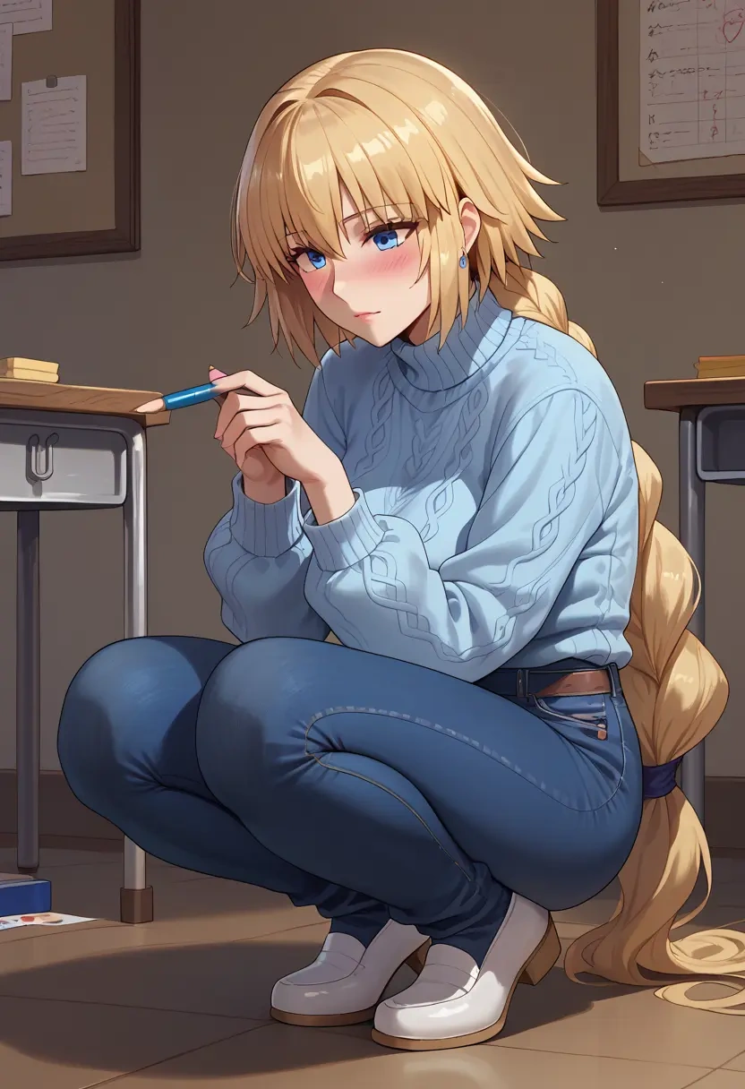 fate_(series),jeanne_d'arc_(ruler)_(fate),teacher  - 