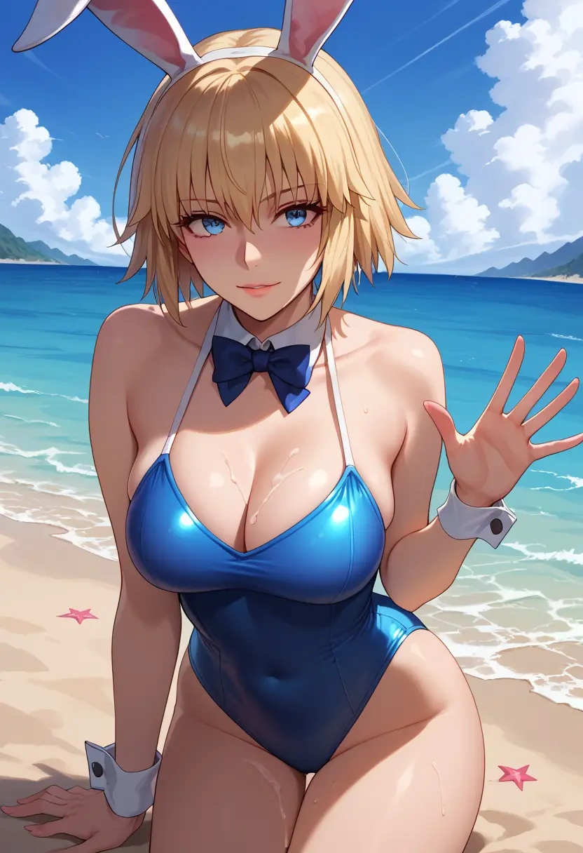 fate_(series),jeanne_d'arc_(swimsuit_archer)_(fate),bunny girl, sexy  - 